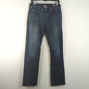 Citizens of Humanity Sid Regular Straight Leg Jeans Dark Wash SZ 29